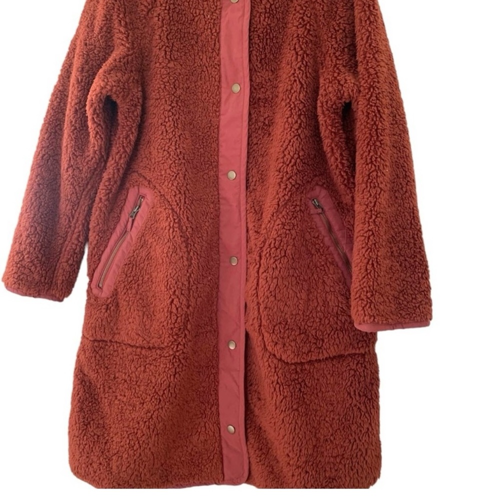 Anthropologie Margot Reversible Sherpa Coat - Picture 8 of 15